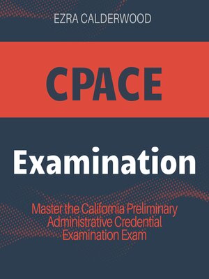 cover image of CPACE Examination